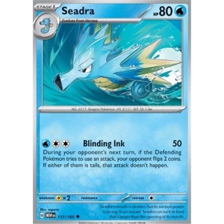 MEW 117 - Seadra - Reverse Holo