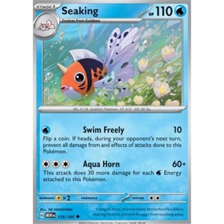 MEW 119 - Seaking - Reverse Holo