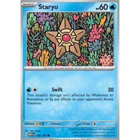 MEW 120 - Staryu - Reverse Holo