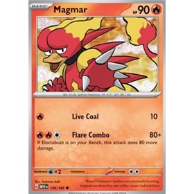 MEW 126 - Magmar - Reverse Holo MEW 126 - Magmar - Reverse Holo
