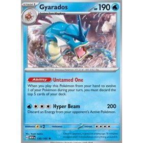 MEW 130 - Gyarados - Reverse Holo MEW 130 - Gyarados - Reverse Holo