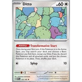 MEW 132 - Ditto - Reverse Holo