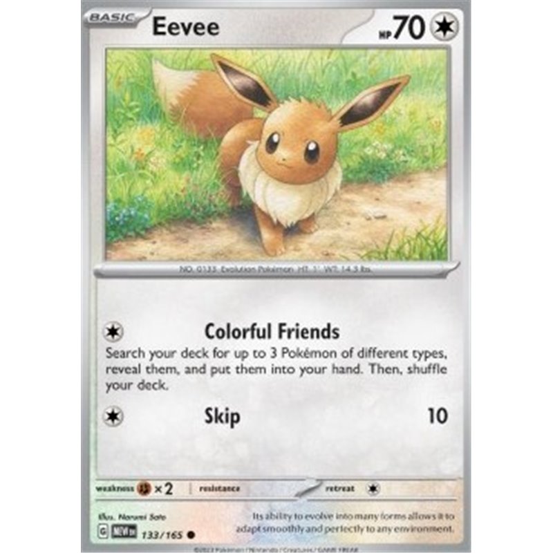 Eevee - Platinum: Rising Rivals Reverse Holo - Pokemon