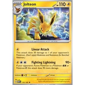 MEW 135 - Jolteon - Holo MEW 135 - Jolteon