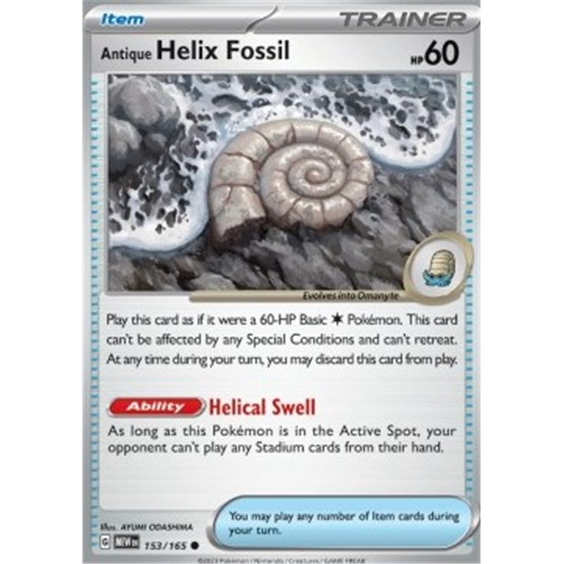 MEW 153 - Antique Helix Fossil