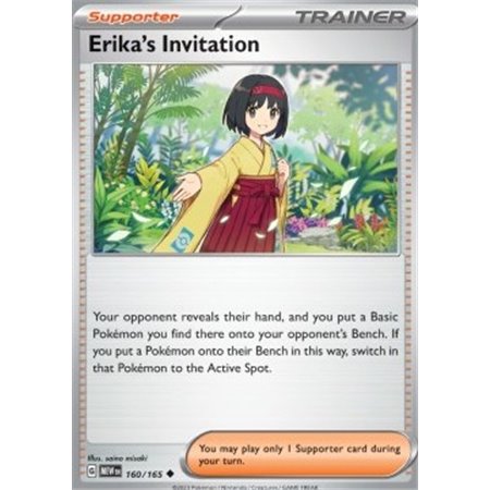 MEW 160 - Erika�s Invitation - Reverse Holo