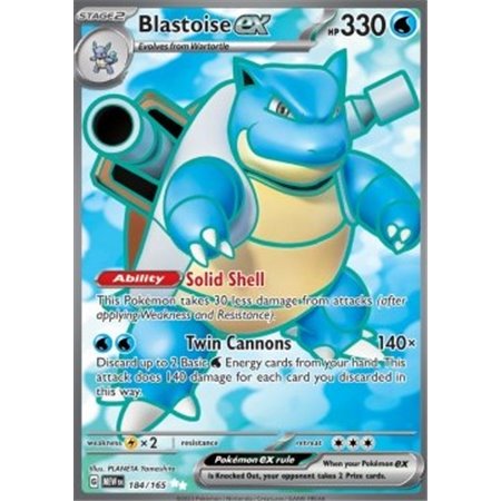 MEW 184 - Blastoise ex