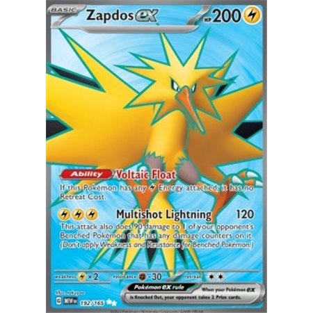 MEW 192 - Zapdos ex