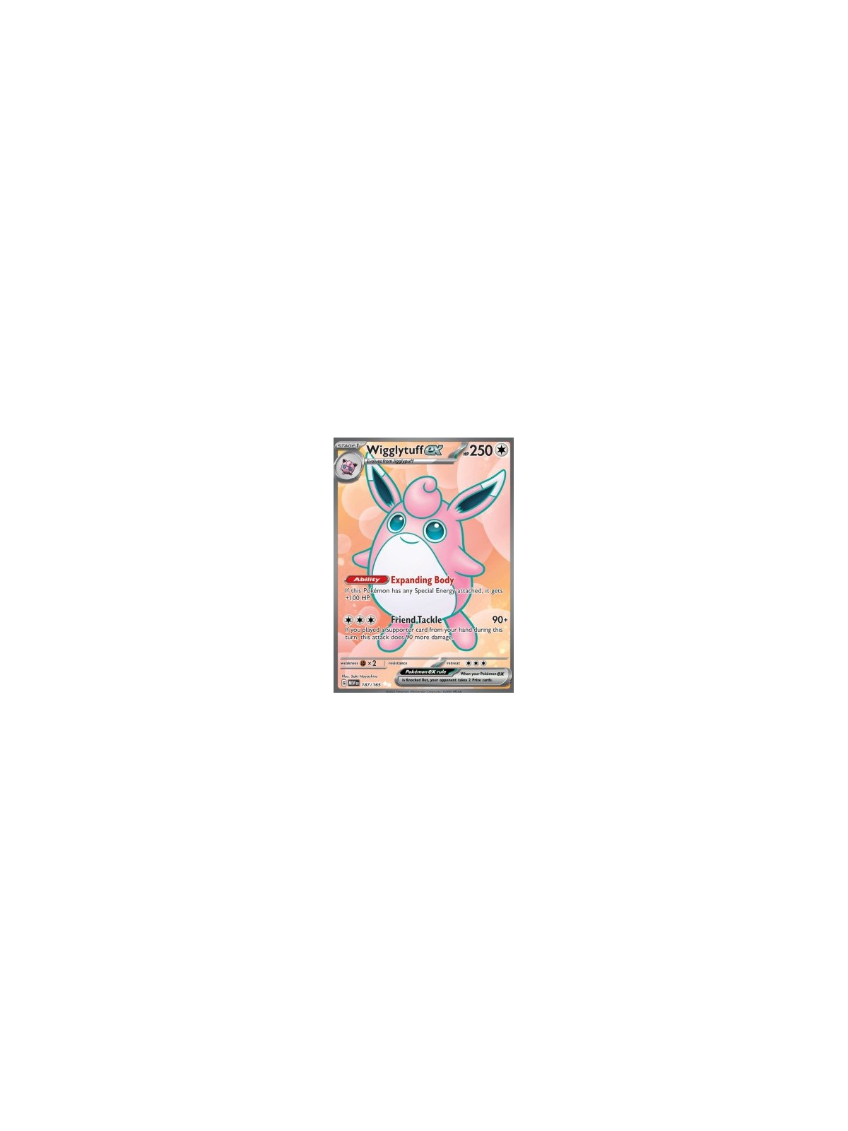 MEW 187 - Wigglytuff ex