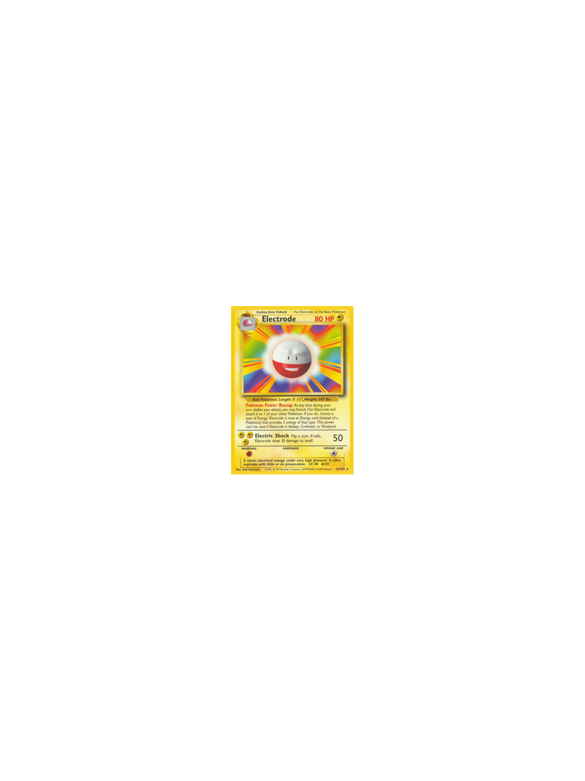 BS 021 - Electrode