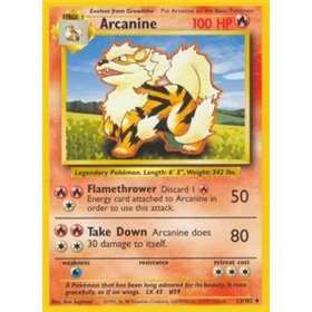 BS 023 - Arcanine BS 023 - Arcanine
