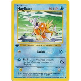 BS 035 - Magikarp - 1ste Editie BS 035 - Magikarp - 1ste Editie