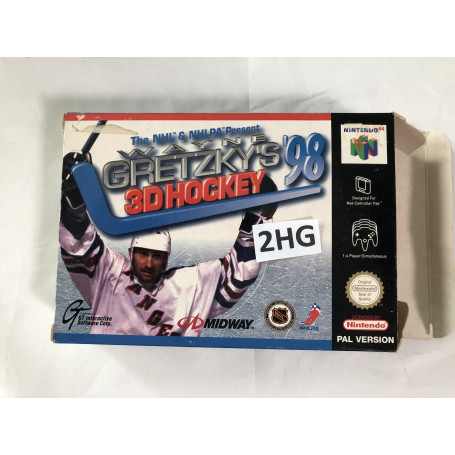 Wayne Gretzky's 3D Hockey '98 - N64Nintendo 64 Spellen met doosje NUS-NW8P-EUR€ 22,50 Nintendo 64 Spellen met doosje