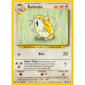 BS 040 - Raticate BS 040 - Raticate