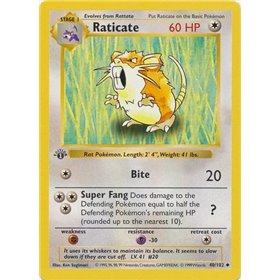 BS 040 - Raticate - 1ste Editie BS 040 - Raticate - 1ste Editie