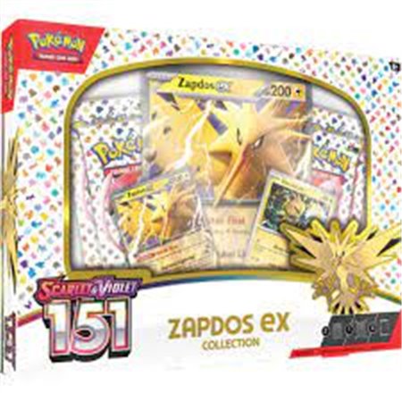Pokémon - Scarlet & Violet 151 - Zapdos ex Box Collection