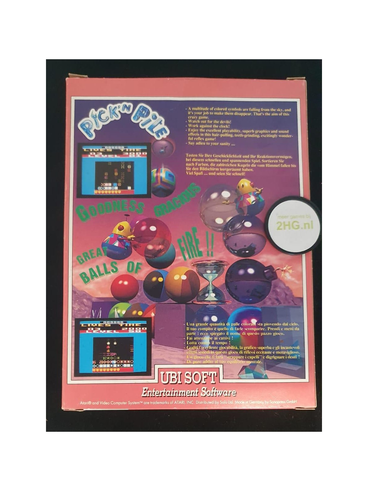Pick´n Pile - Atari 2600