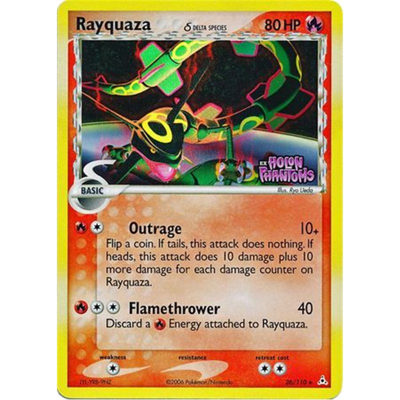 HP 026 - Rayquaza Delta Species - Reverse Holo