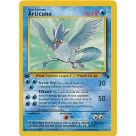 FO 017 - Articuno - 1st Edition FO 017 - Articuno - 1st Edition