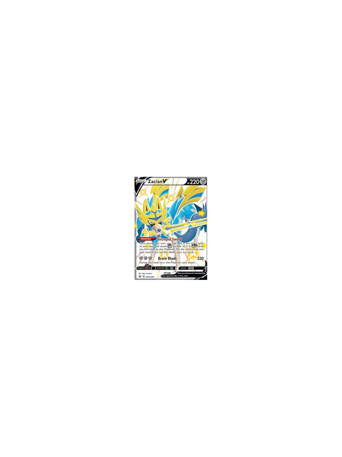 SWSH 292 - Zacian V
