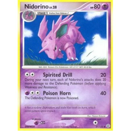 SW 057 - Nidorino Lv.28 - Reverse Holo