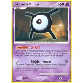 SW 071 - Unown [X] Lv.11