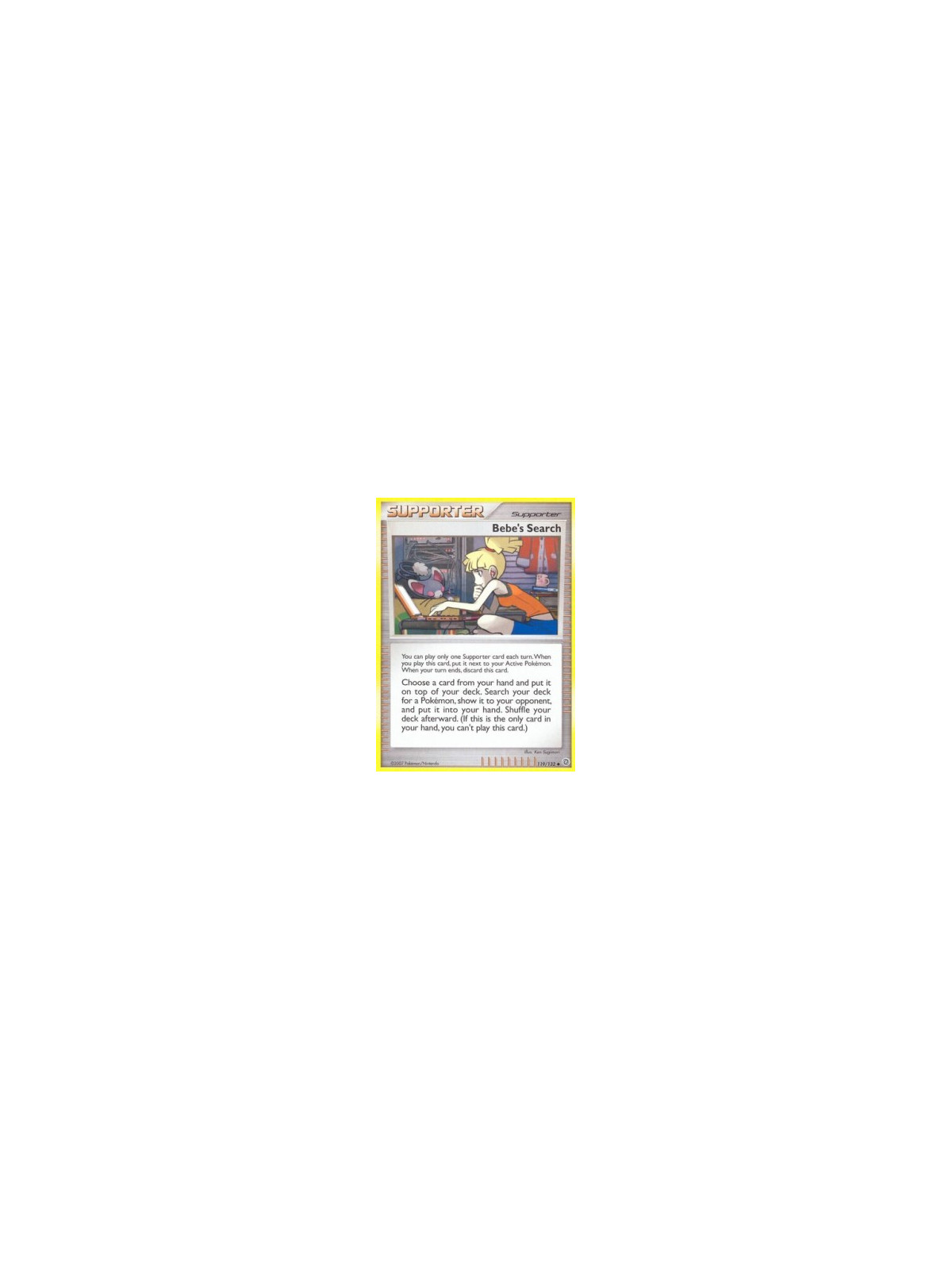 SW 119 - Bebe�s Search - Reverse Holo