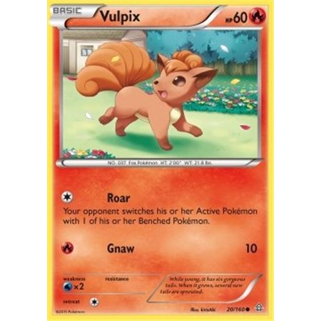 PRC 020 - Vulpix - Reverse Holo