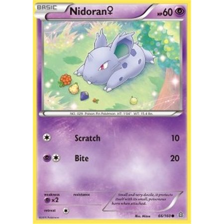 PRC 066 - Nidoran - Reverse Holo