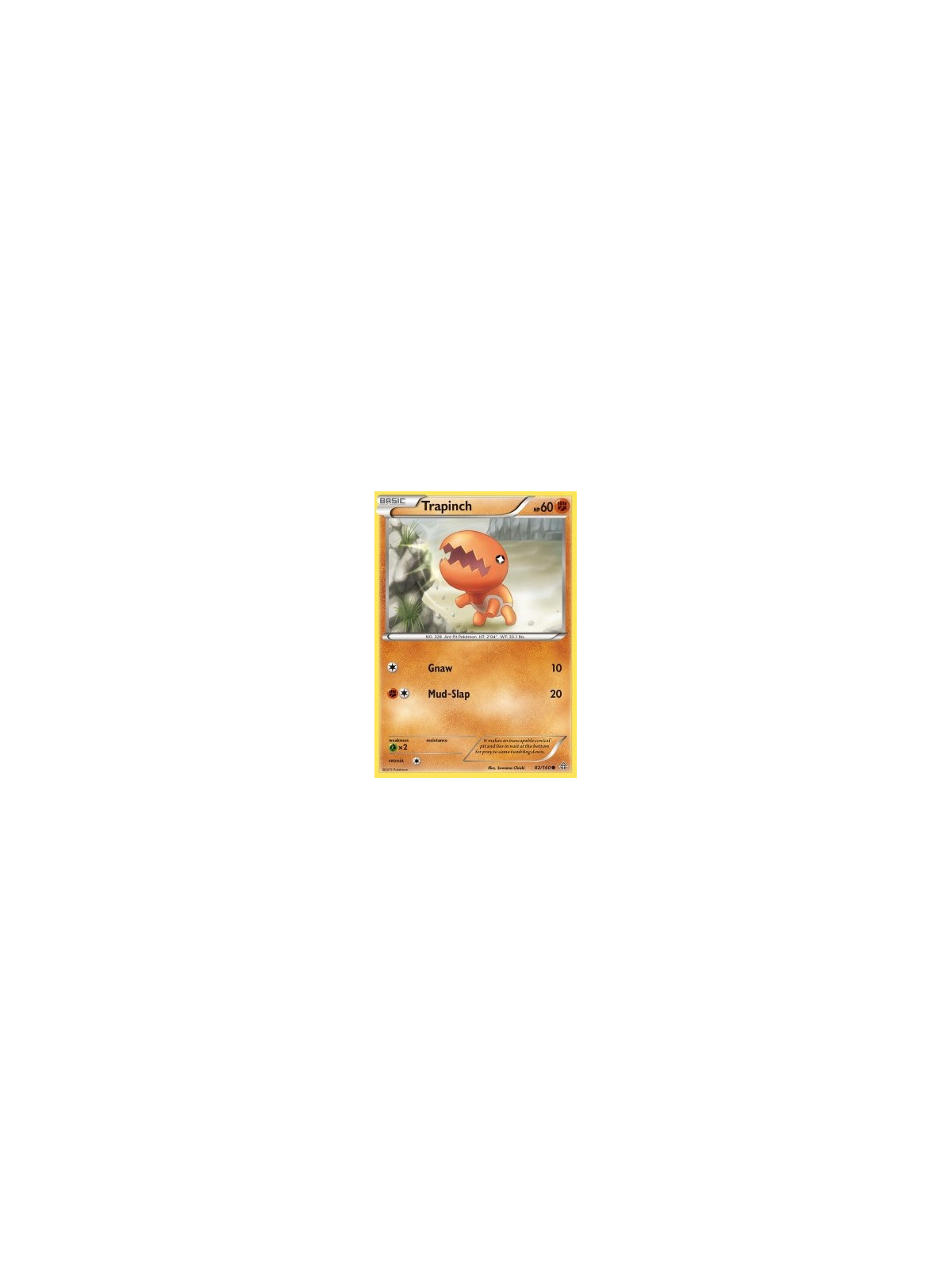 PRC 082 - Trapinch - Reverse Holo