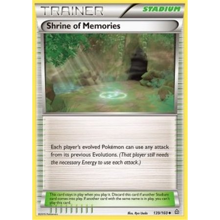 PRC 139 - Shrine of Memories - Reverse Holo