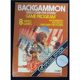 Backgammon Special Edition - Atari 2600 Backgammon Special Edition - Atari 2600