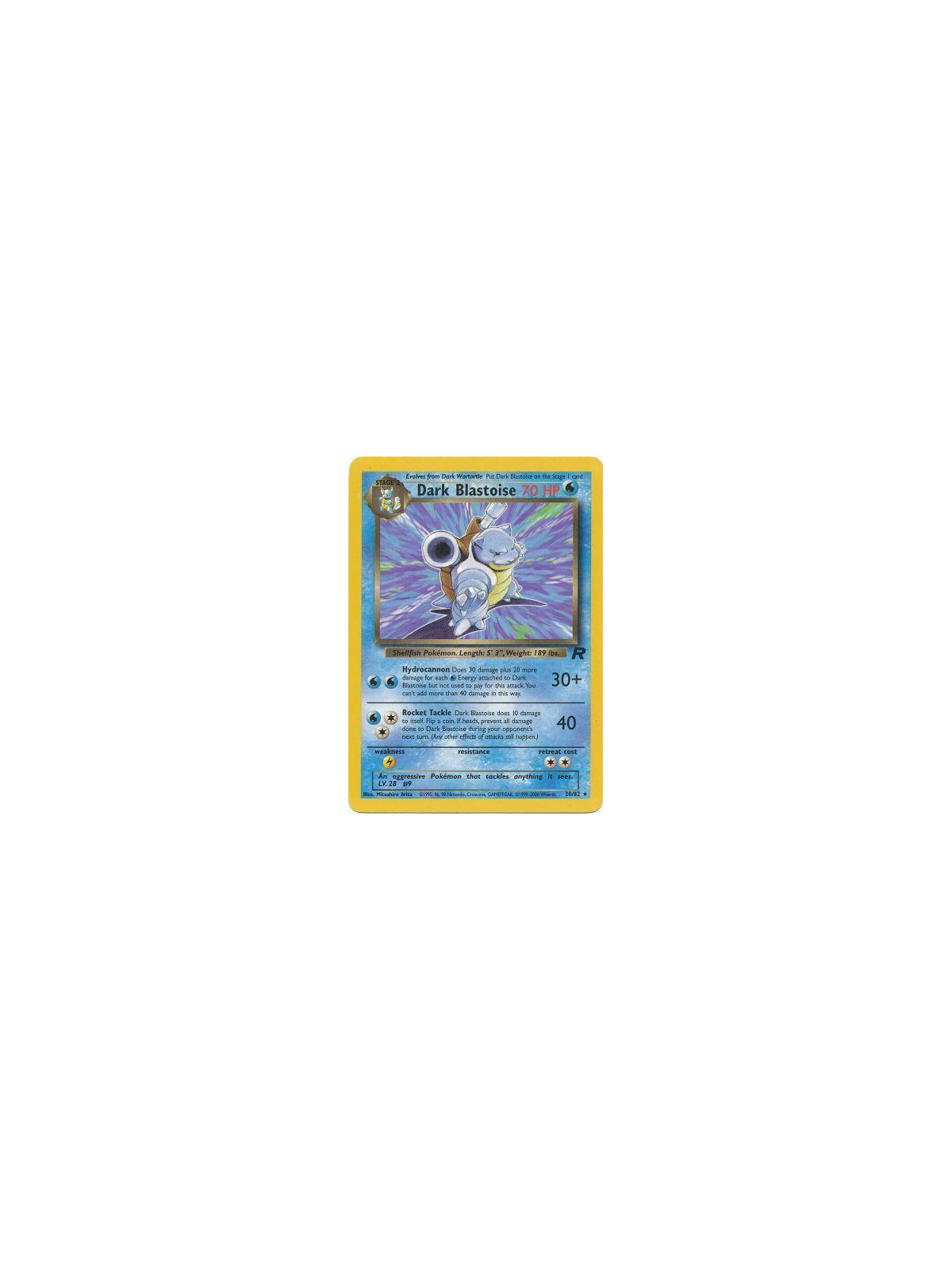 TR 020 - Dark Blastoise
