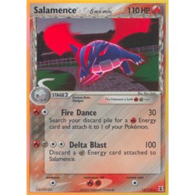 DS 014 - Salamence Delta Species - Reverse Holo DS 014 - Salamence Delta Species - Reverse Holo