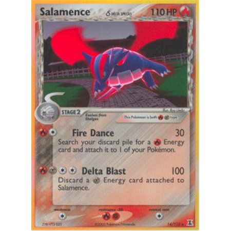 DS 014 - Salamence Delta Species - Reverse Holo