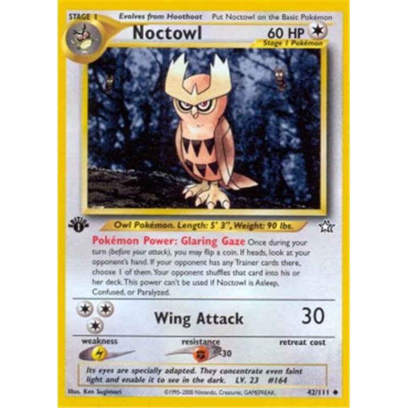 NG 042 - Noctowl - 1st Edition