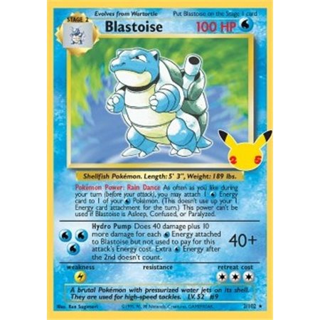 CEL BS02 - Blastoise