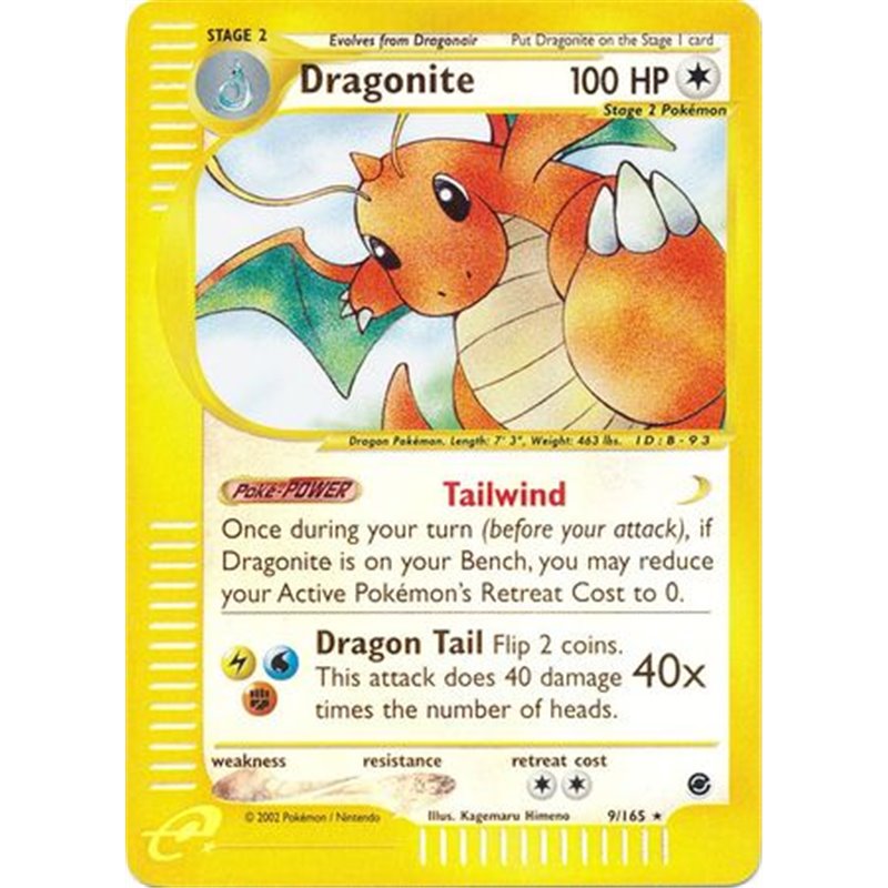 EX 009 - Dragonite - Reverse Holo