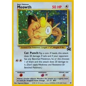 WP 010 - Meowth - Holo