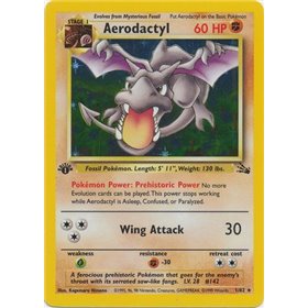 FO 001 - Aerodactyl - 1e Editie FO 001 - Aerodactyl - 1e Editie
