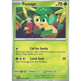 PAR 004 - Pansage - Reverse Holo PAR 004 - Pansage - Reverse Holo