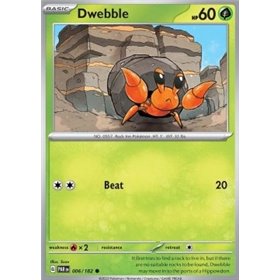 PAR 006 - Dwebble - Reverse Holo PAR 006 - Dwebble - Reverse Holo