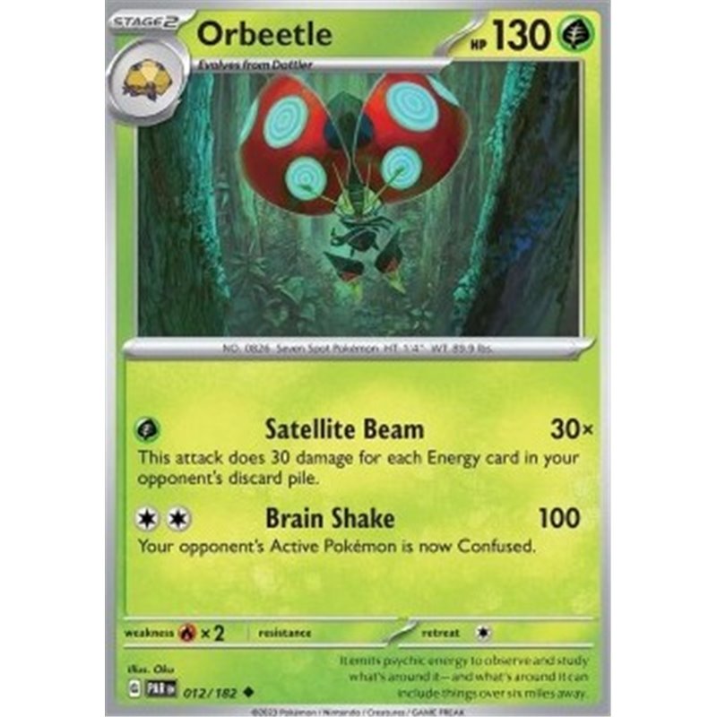 PAR 012 - Orbeetle - Reverse Holo