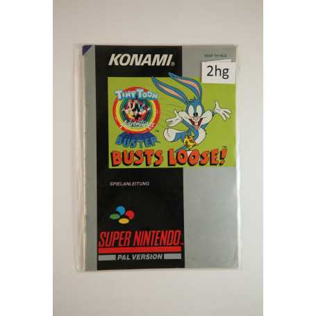 Tiny Toon Adventures Buster Busts Loose! (Manual, SNES)