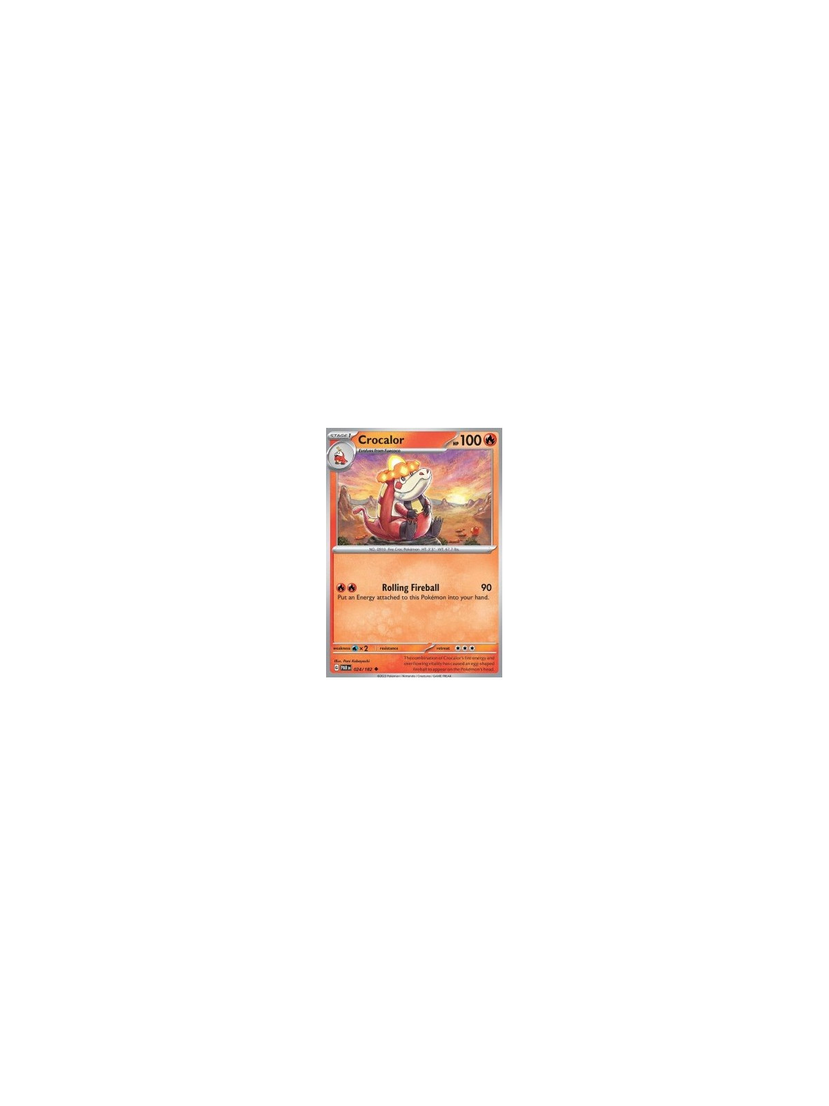 PAR 024 - Crocalor - Reverse Holo