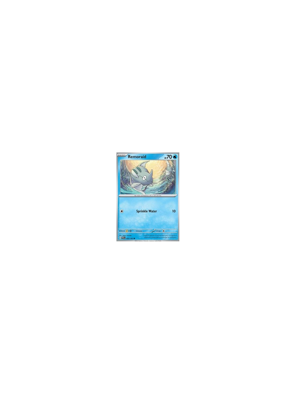 PAR 033 - Remoraid - Reverse Holo