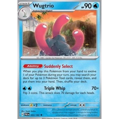 PAR 053 - Wugtrio - Reverse Holo