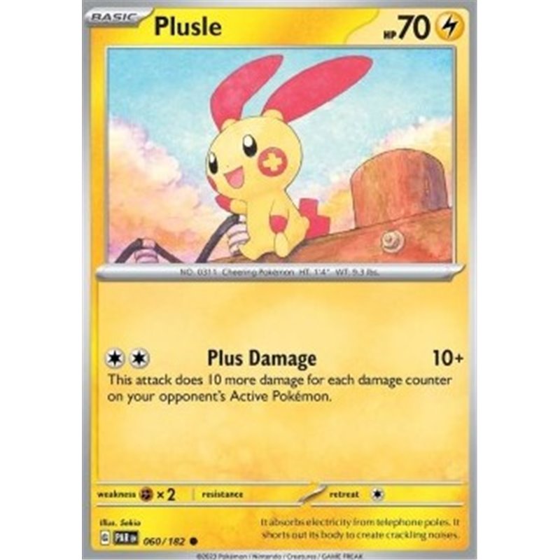 PAR 060 - Plusle - Reverse Holo