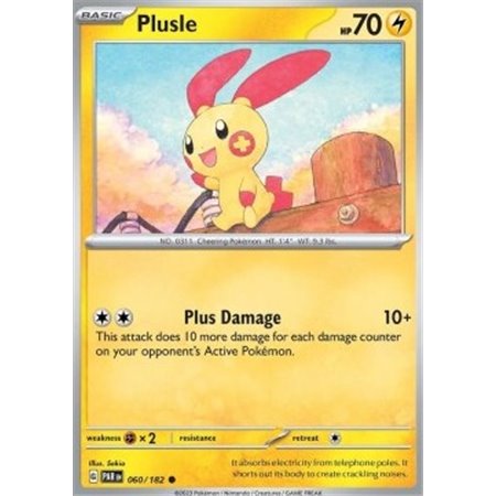 PAR 060 - Plusle - Reverse Holo