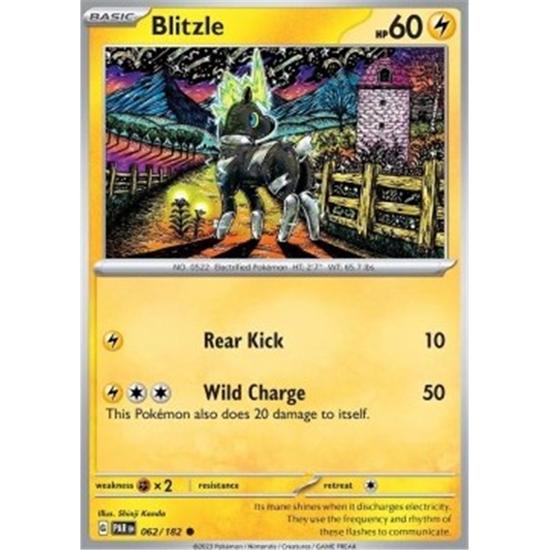 PAR 062 - Blitzle - Reverse Holo